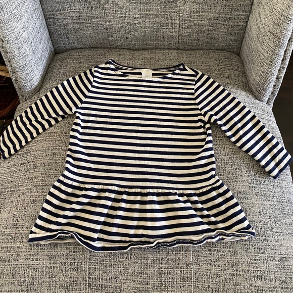 CrewCuts 3/4 sleeve striped shirt - Picture 1 of 4